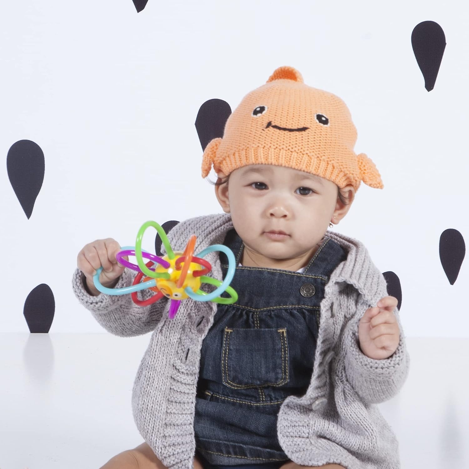 image:imageManhattan Toy Zoo Animal Winkel Bunny Rabbit Multicolor Rattle amp Sensory Teether for Baby and ToddlerLion