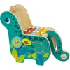 image:imageManhattan Toy Musical Llama Wooden Instrument for Toddlers with Maraca Clacking Saddlebags Drumsticks Washboard amp XylophoneDinosaur