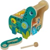 image:imageManhattan Toy Musical Llama Wooden Instrument for Toddlers with Maraca Clacking Saddlebags Drumsticks Washboard amp XylophoneDinosaur