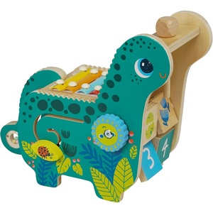 image:imageManhattan Toy Musical Llama Wooden Instrument for Toddlers with Maraca Clacking Saddlebags Drumsticks Washboard amp XylophoneDinosaur
