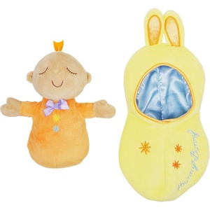 image:imageManhattan Toy Snuggle Pod Hunny Bunny First Baby Doll with Cozy Sleep Sack for Ages 6 Months and UpHunny Bunny Beige