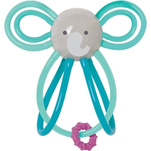 image:imageManhattan Toy Zoo Animal Winkel Bunny Rabbit Multicolor Rattle amp Sensory Teether for Baby and ToddlerElephant