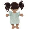 image:imageLove Stella Soft Baby Doll for 1  Year Old by Manhattan Toy  Beige with Brown Pigtails