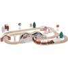image:imageManhattan Toy Alpine Express 49Piece Wooden Toy Train Set with Scenic Accessories for Toddlers 3 Years and Up