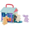image:imageManhattan Toy Cottontail Cottage Fill and Spill Baby and Toddler Sensory Activity Toy with 3 Stuffed Animal Bunny Rattles