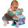 image:imageManhattan Toy Cottontail Cottage Fill and Spill Baby and Toddler Sensory Activity Toy with 3 Stuffed Animal Bunny Rattles