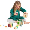 image:imageManhattan Toy Enchanted Forest 12Piece Wooden Stacking Counting Sorting Toy Blocks with Solid Wood Cutout Shapes