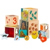 image:imageManhattan Toy Enchanted Forest 12Piece Wooden Stacking Counting Sorting Toy Blocks with Solid Wood Cutout Shapes