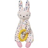 image:imageManhattan Toy Fairytale PeekaBoo Soft Activity Crinkle Book for Baby amp Toddler with Tethered Bunny Squeaker SmallBunny Blankie