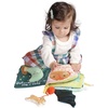image:imageManhattan Toy Fairytale PeekaBoo Soft Activity Crinkle Book for Baby amp Toddler with Tethered Bunny Squeaker SmallPeekaboo Soft Book