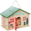 image:imageManhattan Toy Farmers Market Day 12Piece Portable Wooden Toy Figure Pretend Shopping Playset