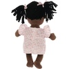 image:imageManhattan Toy Love Stella Soft Baby Doll Brown with Black Pigtails  For 1 Year Old