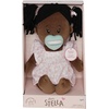 image:imageManhattan Toy Love Stella Soft Baby Doll Brown with Black Pigtails  For 1 Year Old