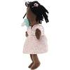 image:imageManhattan Toy Love Stella Soft Baby Doll Brown with Black Pigtails  For 1 Year Old