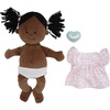image:imageManhattan Toy Love Stella Soft Baby Doll Brown with Black Pigtails  For 1 Year Old