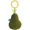 image:imageManhattan Toy MiniApple Farm Orange Baby Travel Toy with Rattle Squeaker Crinkle Fabric amp Teether Clipon AttachmentAvacado