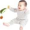 image:imageManhattan Toy MiniApple Farm Orange Baby Travel Toy with Rattle Squeaker Crinkle Fabric amp Teether Clipon AttachmentAvacado