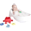 image:imageManhattan Toy Neoprene Whale 5Piece Floating Spill n Fill Bath Toy with Quick Dry Sponges and Squirt ToyCrab