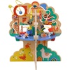 image:imageManhattan Toy Playground Adventure Wooden Toddler Activity Center with Gliders Abacus Track Spinners Spring Toys and Bead RunsActivity Center