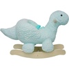 image:imageManhattan Toy Plush Elephant Wooden Rocking Toy with Crown Adjustable Seat Belt and Wooden Hand Grips LargeDinosaur