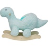 image:imageManhattan Toy Plush Elephant Wooden Rocking Toy with Crown Adjustable Seat Belt and Wooden Hand Grips LargeDinosaur