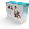 image:imageManhattan Toy Plush Elephant Wooden Rocking Toy with Crown Adjustable Seat Belt and Wooden Hand Grips LargeTerrier