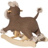 image:imageManhattan Toy Plush Elephant Wooden Rocking Toy with Crown Adjustable Seat Belt and Wooden Hand Grips LargeTerrier