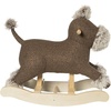 image:imageManhattan Toy Plush Elephant Wooden Rocking Toy with Crown Adjustable Seat Belt and Wooden Hand Grips LargeTerrier