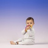 image:imageManhattan Toy Winkel Rattle amp Sensory Teether Toy BlueGreenOrange 5 Inch x 4 Inch x 35 Inch