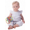 image:imageManhattan Toy Winkel Rattle amp Sensory Teether Toy BlueGreenOrange 5 Inch x 4 Inch x 35 Inch