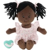 image:imageManhattan Toy Love Stella Soft Baby Doll Brown with Black Pigtails  For 1 Year Old