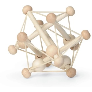 image:imageManhattan Toy Artful Skwish Wooden Baby Rattle and Motor Skill Activity Toy for Infants and ToddlersNatural