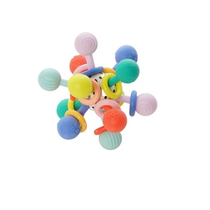 image:imageManhattan Toy Atom Colorpop Rattle amp Teether Grasping Activity Baby Toy