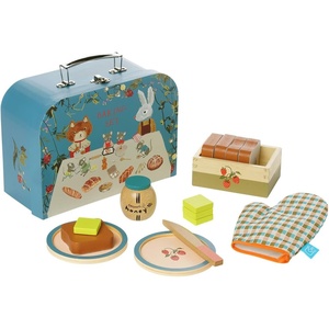 image:imageManhattan Toy Forest Tales 17Piece Pretend Bread Baking and Serving Set for Two with Carrying Case