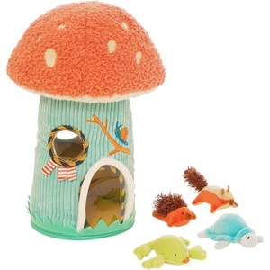 image:imageManhattan Toy Toadstool Cottage Plush Fill amp Spill Baby and Toddler Activity Toy
