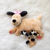 image:imageManhattan Toy Nursing Nana Nurturing Dog Stuffed Animal with Plush Puppies