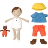 image:imageManhattan Toy Playdate Friends Alex Machine Washable and Dryer Safe 14 Inch Doll with Mini Bear Stuffed AnimalAlex