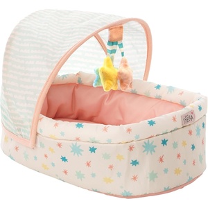 image:imageLove Stella Baby Doll Soft Crib with Removable Canopy and Mobile by Manhattan Toy