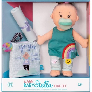 image:imageManhattan Toy Wee Baby Stella Tiny Farmer 12 Soft Baby Doll SetYoga